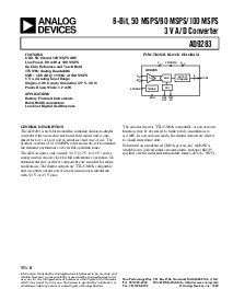 浏览型号AD9283BRS-50的Datasheet PDF文件第1页