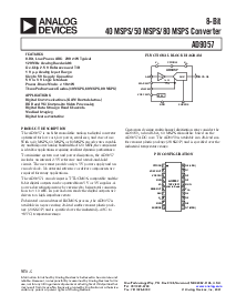浏览型号AD9057BRS-40的Datasheet PDF文件第1页