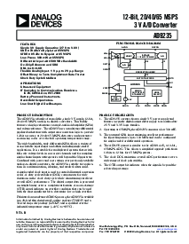 浏览型号AD9235BRU-40的Datasheet PDF文件第1页