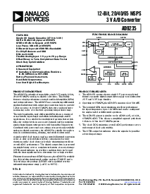 浏览型号AD9235的Datasheet PDF文件第1页