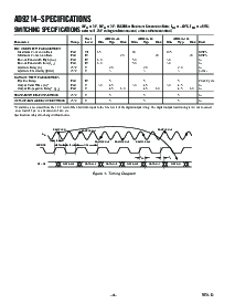 浏览型号AD9214BRS-105的Datasheet PDF文件第4页