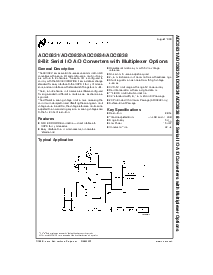 浏览型号ADC0838BCV的Datasheet PDF文件第1页