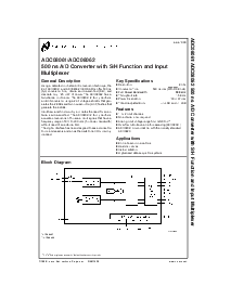 浏览型号ADC08062CIWM的Datasheet PDF文件第1页