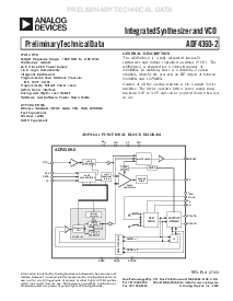 浏览型号ADF4360-7BCP的Datasheet PDF文件第1页