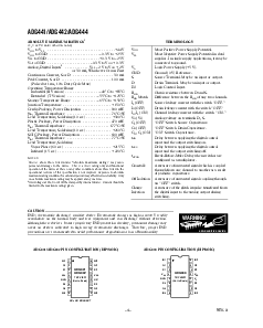 浏览型号ADG444BN的Datasheet PDF文件第4页