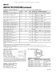 浏览型号ADM1487JR的Datasheet PDF文件第4页