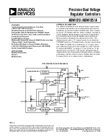 浏览型号ADM1051AJR的Datasheet PDF文件第1页