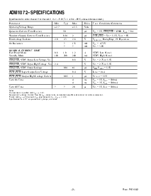 浏览型号ADM1072ARQ的Datasheet PDF文件第2页