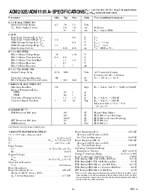 浏览型号ADM202E的Datasheet PDF文件第2页