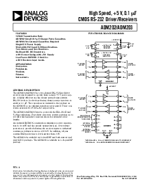 浏览型号ADM202JRN的Datasheet PDF文件第1页