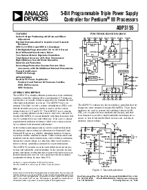 浏览型号ADP3155JRU的Datasheet PDF文件第1页