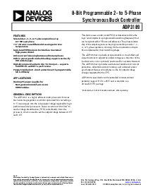 浏览型号ADP3189JCPZ-RL的Datasheet PDF文件第1页