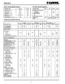 浏览型号ADS-944MC的Datasheet PDF文件第2页