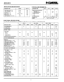 浏览型号ADS-929GM的Datasheet PDF文件第2页