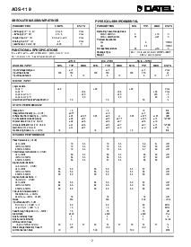 浏览型号ADS-119MM的Datasheet PDF文件第2页