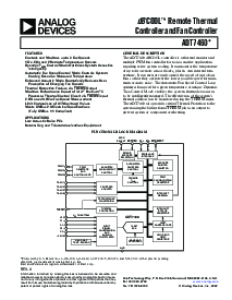 浏览型号ADT7460ARQ的Datasheet PDF文件第1页