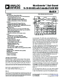 浏览型号ADUC824的Datasheet PDF文件第1页