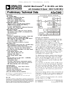 浏览型号ADUC842BS的Datasheet PDF文件第1页