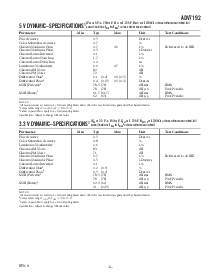 浏览型号ADV7192KST的Datasheet PDF文件第5页