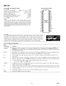 浏览型号ADV7128KR30的Datasheet PDF文件第4页