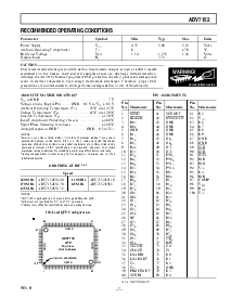 浏览型号ADV7152LS85的Datasheet PDF文件第7页