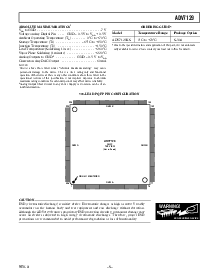 浏览型号ADV7129KS的Datasheet PDF文件第5页