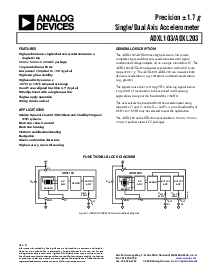 浏览型号ADXL203CE-REEL1的Datasheet PDF文件第1页