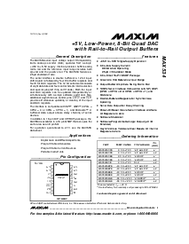 浏览型号MAX534AEEE的Datasheet PDF文件第1页