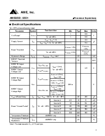浏览型号AME8500AEETAA46的Datasheet PDF文件第9页