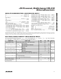 浏览型号MAX232AEWE的Datasheet PDF文件第5页