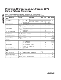 浏览型号MAX6034AEXR41-T的Datasheet PDF文件第4页