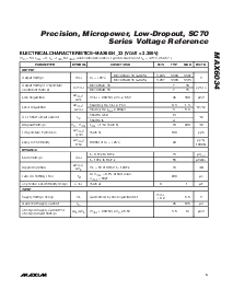 浏览型号MAX6034AEXR41-T的Datasheet PDF文件第5页