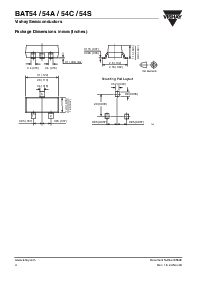 浏览型号BAT54A-GS08的Datasheet PDF文件第4页