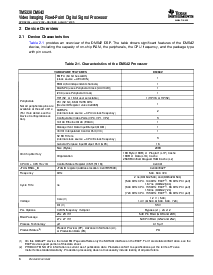 浏览型号TMS320DM642AGDK6的Datasheet PDF文件第6页