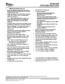 浏览型号TMS320VC5409AGGU12的Datasheet PDF文件第9页