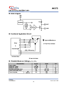 浏览型号AH373A-WLA的Datasheet PDF文件第2页
