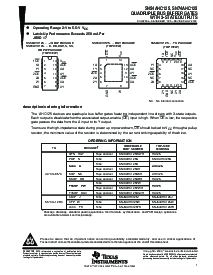 浏览型号SN74AHC125DBR的Datasheet PDF文件第1页
