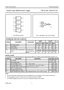 浏览型号74AHC132D的Datasheet PDF文件第4页