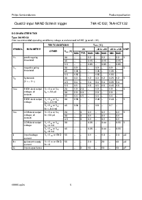 浏览型号74AHC132D的Datasheet PDF文件第5页