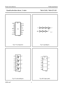 浏览型号74AHC125的Datasheet PDF文件第4页