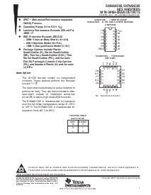 浏览型号SN74AHC05PW的Datasheet PDF文件第1页