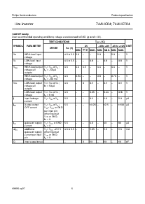 浏览型号74AHC04D的Datasheet PDF文件第6页