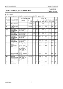 浏览型号74AHC139D的Datasheet PDF文件第7页