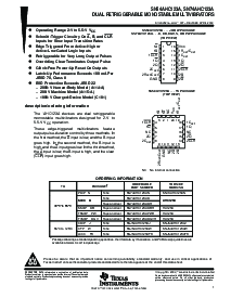 浏览型号SN74AHC123ADR的Datasheet PDF文件第1页