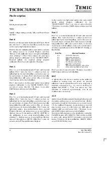 浏览型号TSC80C51-12AHD/883的Datasheet PDF文件第4页