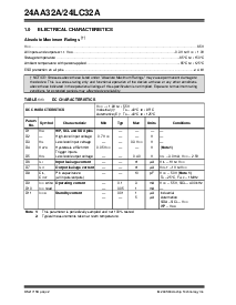 浏览型号24LC32A-I/MS的Datasheet PDF文件第2页