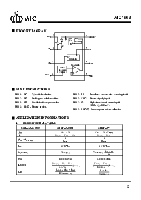 浏览型号AIC1563CN的Datasheet PDF文件第5页