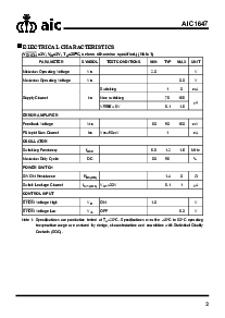 浏览型号AIC1647PVBG的Datasheet PDF文件第3页