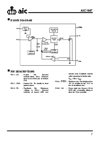 浏览型号AIC1647PVBG的Datasheet PDF文件第7页