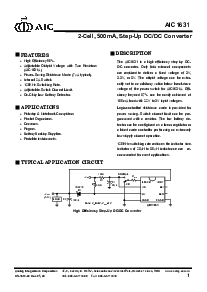 浏览型号AIC1631CS的Datasheet PDF文件第1页